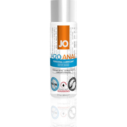 JO Anal H2O Warming Water-Based Lubricant for Sensual Pleasure - Intensify Your Experience with Gentle Warmth - Model: 2 Oz / 60 ml - Gender: Unisex - Enhances Anal Pleasure - Clear - Adult Naughty Store