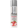 JO Aromatix Strawberry Massage Oil 4 Oz / 120 ml - Sensual Strawberry Pleasure for Intimate Moments - Adult Naughty Store