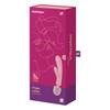 Satisfyer Luxe Triple Lover Pink 3-in-1 Rabbit Vibrator Wand | Model: Triple Lover | Women | G-Spot & Clitoral Stimulation