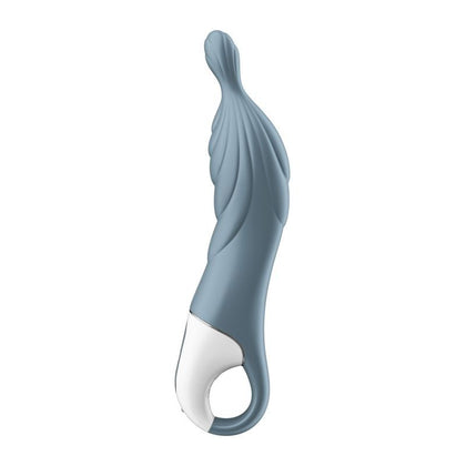 Arousing Pleasures: A-mazing 2 Grey Silicone A-Spot Vibrator for Women - Unleash Intense Stimulation