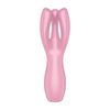 Satisfyer Threesome 3 Layon Vibrator Pink - The Ultimate Pleasure Experience for Women - Adult Naughty Store