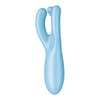 Satisfyer Threesome 4 Connect App Layon Vibrator - The Ultimate Pleasure Experience for Her, in Sensual Blue - Adult Naughty Store