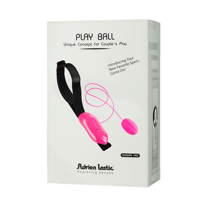 Adrien Lastic Play Ball Mini Egg Vibrating Sex Toy - Model X1 - Couples - Dual Stimulation - Black - Adult Naughty Store