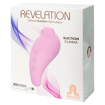 Adrien Lastic Revelation Pink Clitoral Sucker - Model RL-101 - Women's Intimate Pleasure Toy - Adult Naughty Store