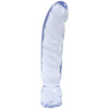 Doc Johnson Crystal Jellies - 12 Inch Big Boy - Clear