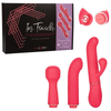 In Touch Passion Trio - Versatile Vibrator Set with 3 Dynamic Attachments for Pleasure Seekers - Model ITPT-001 - Designed for All Genders - Delivers Sensational Stimulation to Multiple Pleasure Zones - Available in Elegant Black