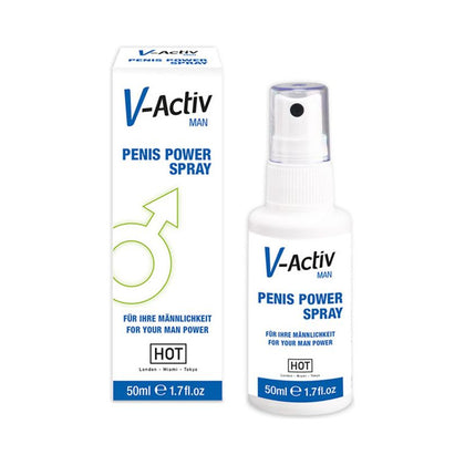 Introducing the V-Activ Penis Power Spray for Men - The Ultimate Elixir of Erotic Pleasure - Adult Naughty Store