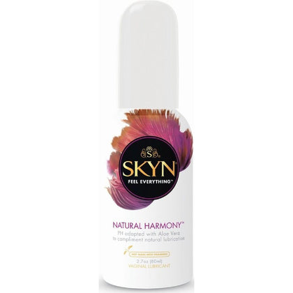 SKYN Natural Harmony Water-Based Vaginal Moisturiser 80mL - pH Balanced Formula for Intimate Hydration - Fragrance-Free and Paraben-Free - Aqua-Glycerin Blend with Sodium Hyalruonate - Suitable for All Genders - Enhances Pleasure and Comfort - Clear Gel
