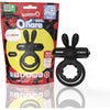 Screaming O 4B Ohare Wearable Rabbit Ring - Model 4BHAR-BL - Unisex Dual Pleasure Black - Adult Naughty Store