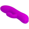 Introducing the SensaSilk Rechargeable Massage Vibrator (Purple) - Model SV-2000: The Ultimate Clit Suction Rabbit Vibrator for Mind-Blowing Pleasure - Adult Naughty Store