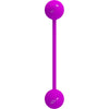 Introducing the Sensual Bliss Kegel Ball III - Model P3 for Women - Ultimate Pleasure for Intimate Delights - Purple Passion - Adult Naughty Store