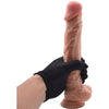 SHEQU 10'' Dildo with Suction Cup- Dong with Balls Fake Penis Adult Sex Female Massage Masturbation Toys(Jackey's Power Dick)