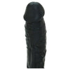 Colours Pleasures Dong Dildo, Black, 8 Inch and Jo H20 Water Based Lube (1oz)