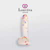 Louviva Confetti Clear Dildo, 7