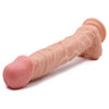 SHEQU 10'' Dildo with Suction Cup- Dong with Balls Fake Penis Adult Sex Female Massage Masturbation Toys(Jackey's Power Dick)