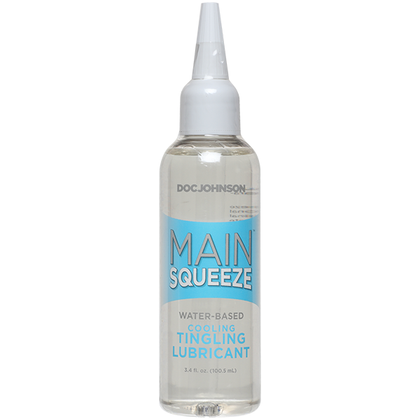 Main Squeeze Cooling/Tingling Lubricant - 3.4 fl. Oz - Adult Naughty Store