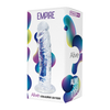 Alive Empire Jelly Dildo - Luxurious Pleasure for Intimate Moments - Model XJ-500 - Designed for All Genders - Exquisite Sensations for Internal Stimulation - Sultry Midnight Black - Adult Naughty Store