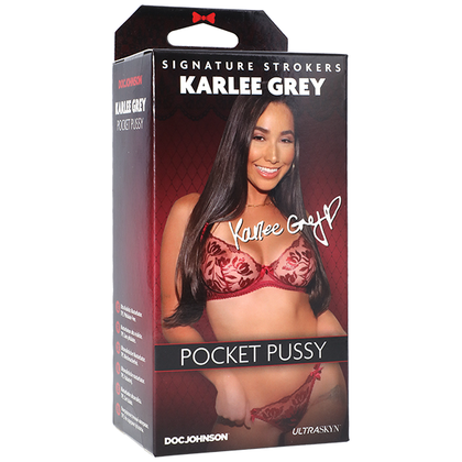 Introducing the Sensual Pleasure - Signature Strokers Karlee Grey ULTRASKYN Pocket Pussy - Arouse and Delight in Style!