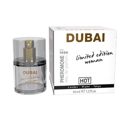 Hot Pheromone Dubai Limited Edition Woman Elegance 30ml Infused Pheromone Perfume for Women - Enhance Sexual Attraction - Colourless Spray - French Fragrance - Erotic and Seductive Aura
