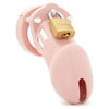 CB-6000 Pink Chastity Device for Men: The Ultimate Sensual Pleasure Cage for Intimate Delights