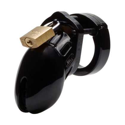 CB-6000S Black Polycarbonate Cockcage: The Ultimate Male Chastity Device for Sensual Satisfaction
