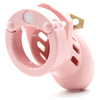 Introducing the Pink CB-6000S Restrictive Chastity Cockcage: An Exquisite Pleasure Device for Men, Designed for Unmatched Intimacy and Desire in Pink - Adult Naughty Store