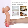 Realistic dildo for Hands-free Play, 8 inch Men's Penis Cock Dong Anal Adult Sex Toys