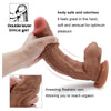 Lnabni 12 inch Liquid Silicone Dildo - Lifelike Huge Dong - Strong Suction Cup - Realistic and Extremely Soft Adult Toy - 100% Waterproof Big Size Adult Sex Toy