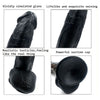 Liquid Silicone Dildo, Lnabni Huge Black 12 Inch Thick Realistic Suction Cup Waterproof Dildo