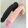 Liquid Silicone Dildo, Lnabni Huge Black 12 Inch Thick Realistic Suction Cup Waterproof Dildo