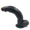 Liquid Silicone Dildo, Lnabni Huge Black 12 Inch Thick Realistic Suction Cup Waterproof Dildo