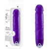 Joyful Twist Silicone Vibrator 7' - Purple: The Ultimate Pleasure Experience for Women - Adult Naughty Store