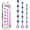 Bead Delight Silicone Anal Bead Kit - Model BD-3001 - Unisex Pleasure - Blue - Adult Naughty Store