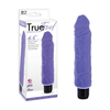 Introducing the Sensa Pleasure True Feel 6.5 Purple Realistic Vibrator - Unleash Your Desires - Adult Naughty Store