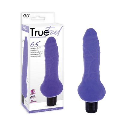 True Feel Realistic TPR Vibrator 6.5