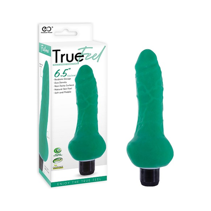 True Feel Realistic TPR Vibrator 6.5