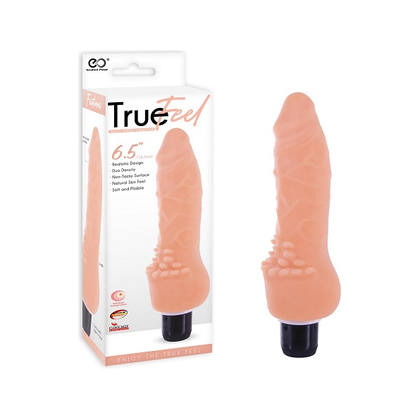 True Feel Realistic Vibrator 6.5