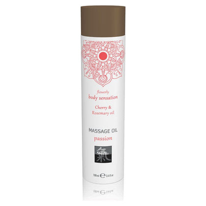 Shiatsu Passion Massage Oil - Sensual Aromatherapy for Nourished and Silky Skin
