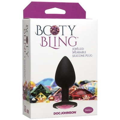 Introducing the Sensual Pleasure Booty Bling™ Pink - Small: A Tempting Delight for Intimate Bliss