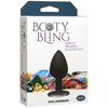 Introducing the Sensational Booty Bling™ Silver Small Jewel Butt Plug - Model BB-SS-001 - For Ultimate Anal Pleasure in Shimmering Silver!