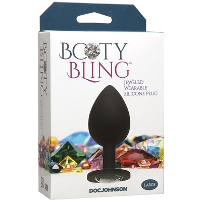 Introducing the Sensual Pleasure Booty Bling™ Silver Large - The Ultimate Silver Jewel for Exquisite Anal Delight