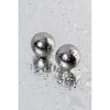 Introducing the Luxe Pleasure Collection: Sensual Steel Silver Metal 2 Pc Vaginal Balls 2.5cm - A Premium Pleasure Enhancer for Women's Intimate Delights - Adult Naughty Store