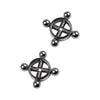 Elegant Pleasure: Silver Metal Nipple Clamps X2G-NS - Unisex Sensual Stimulation for Intimate Delights - Adult Naughty Store