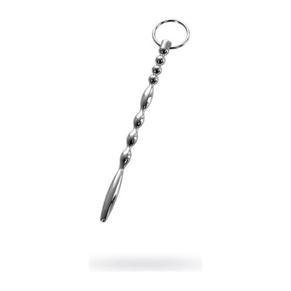 SensaPlug X17 Silver Metal Urethral Plug with Ring - Male Urethral Stimulation for Sensational Pleasure - Adult Naughty Store