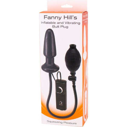 Introducing the Sensual Pleasures Fanny Hill Inflatable Butt Plug - Model FH-2021, Designed for Ultimate Anal Bliss!