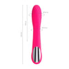 Introducing the Exquisite Pleasure Delight: JOS Twig Slimline Vibrator - Model 5X3, G-Spot Stimulation for Her, Passionate Pink - Adult Naughty Store