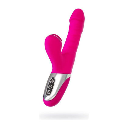 JOS Pleasure Pro 2000: Thrusting and Sucking Vibrator for All Genders - Intense Pleasure for Every Sensual Zone - Midnight Black - Adult Naughty Store