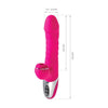 JOS Pleasure Pro 2000: Thrusting and Sucking Vibrator for All Genders - Intense Pleasure for Every Sensual Zone - Midnight Black - Adult Naughty Store