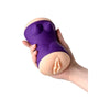 JOS Yara Masturbator - Y18 Sensual Silicone and TPR Pleasure Device for Him - Violet - Adult Naughty Store