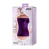 JOS Yara Masturbator - Y18 Sensual Silicone and TPR Pleasure Device for Him - Violet - Adult Naughty Store